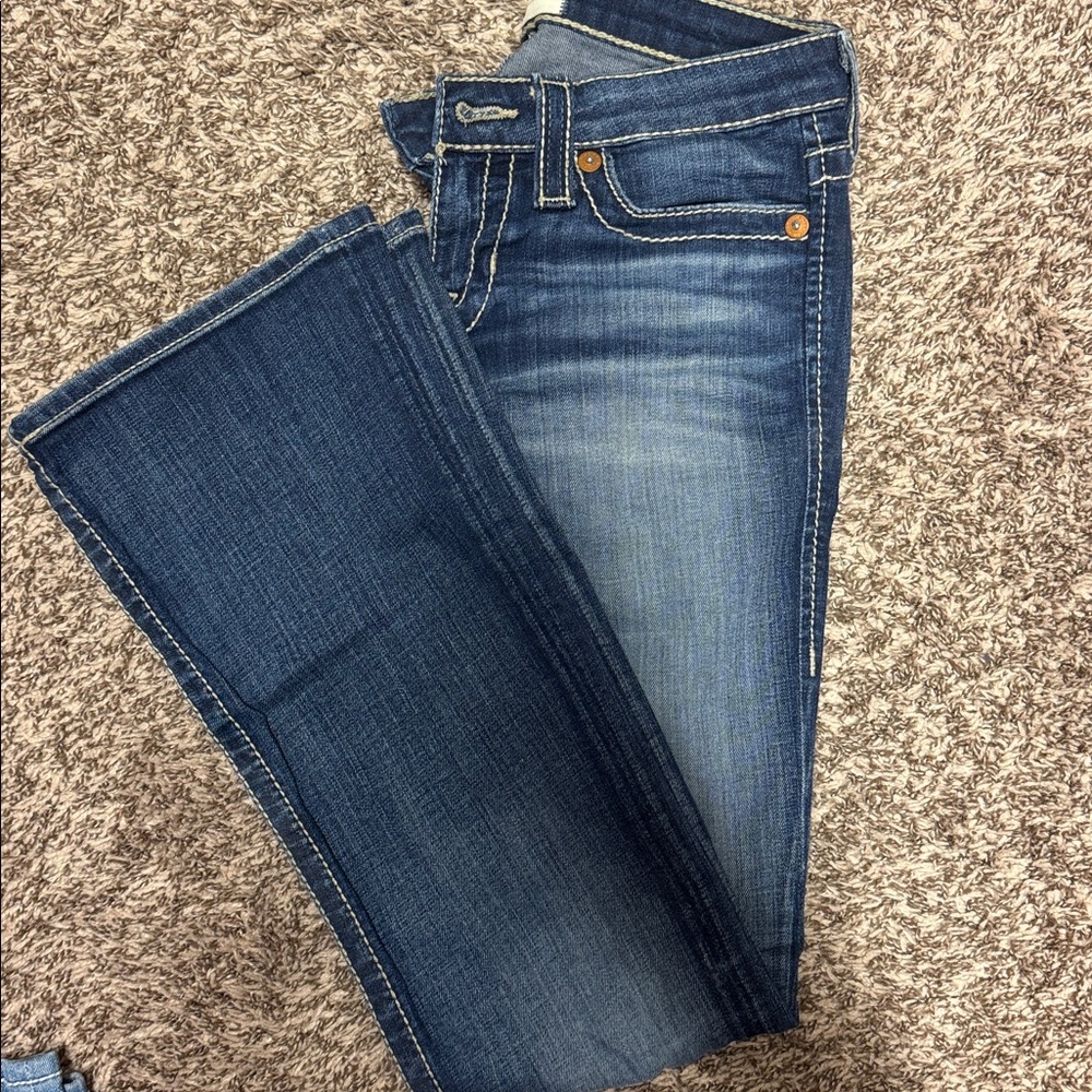 Big Star Low Rise Blue Denim Boot cut Jeans